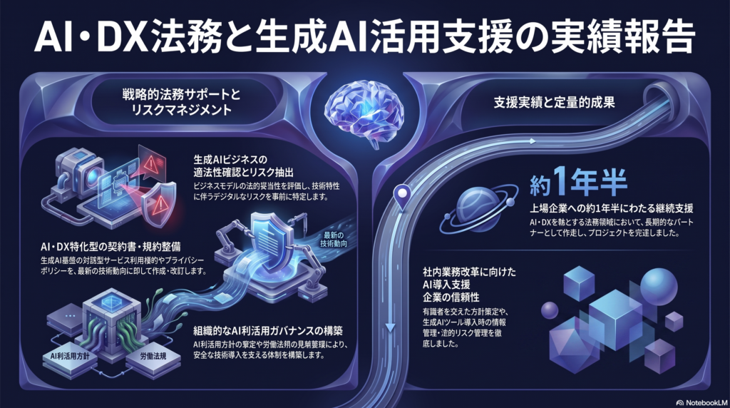 AI・DX商材法務対応／利用規約・生成AI活用支援